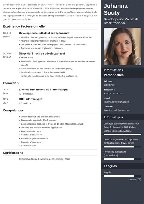 cv maker gratuit